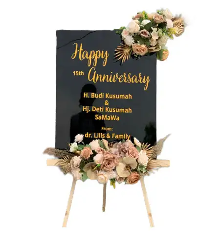 Papan Bunga Akrilik Limun